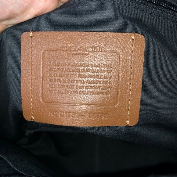 Coach Charles Men's Large Brown Leather Messenger Bag NWOT - Picture 8 of 8